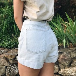 American Apparel Denim Shorts